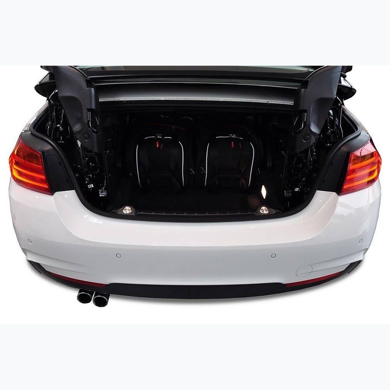 KJUST BMW 4 kabrioleto bagažinės krepšio komplektas 2013-2020 3 vnt., juodas 15