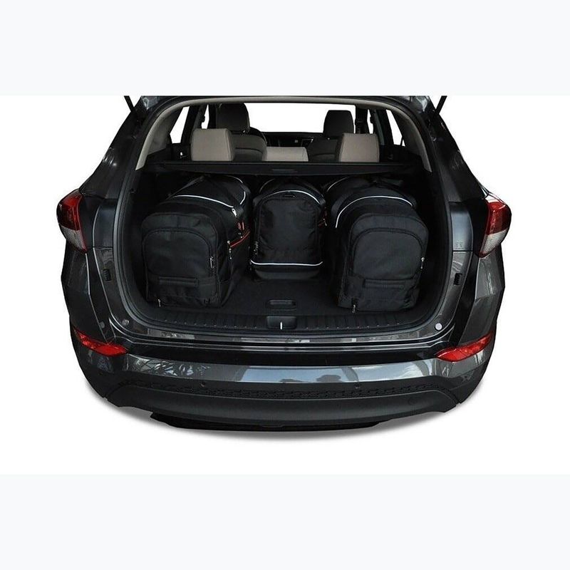 Bagažinės krepšių komplektas KJUST Hyundai Tucson 2015-2020 4 vnt black 19