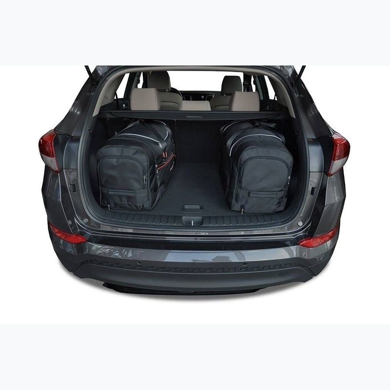 Bagažinės krepšių komplektas KJUST Hyundai Tucson 2015-2020 4 vnt black 20