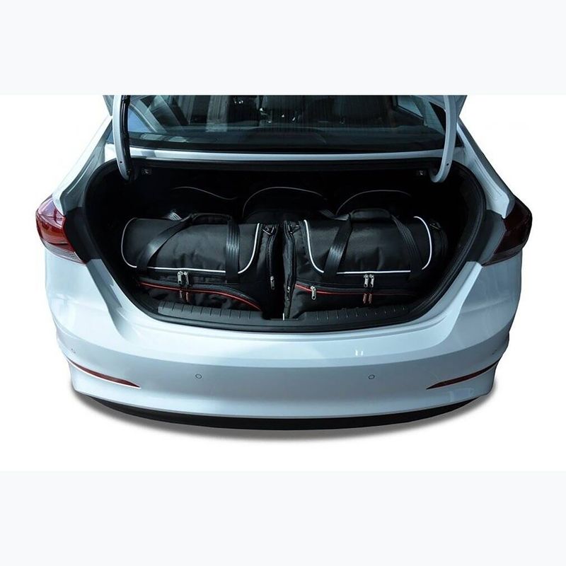 Bagažinės krepšių komplektas KJUST Hyundai Elantra 2016-2020 5 vnt black 16