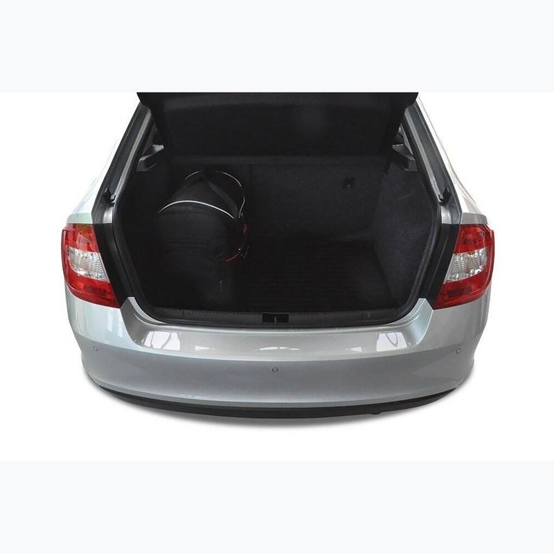 Bagažinės krepšių rinkinys KJUST Skoda Rapid Liftback 2012-2019 5 vnt. Juodas 16