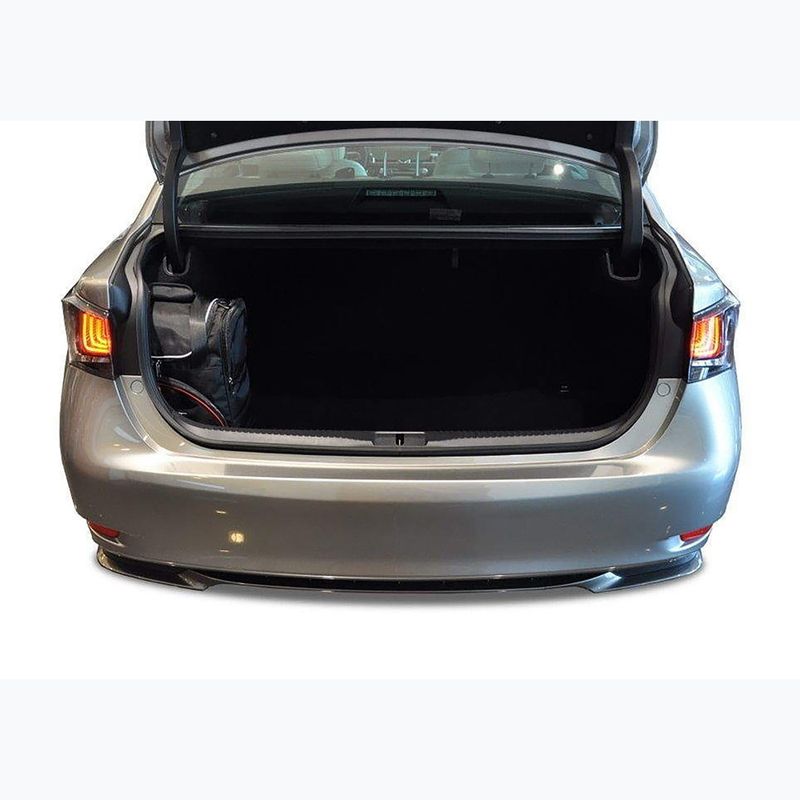 Bagažinės krepšių komplektas KJUST Lexus GS 2012-2018 4 vnt black 15