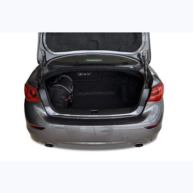 Bagažinės krepšių komplektas KJUST Infiniti Q50 Hybrid 2013-2017 4 vnt black 18