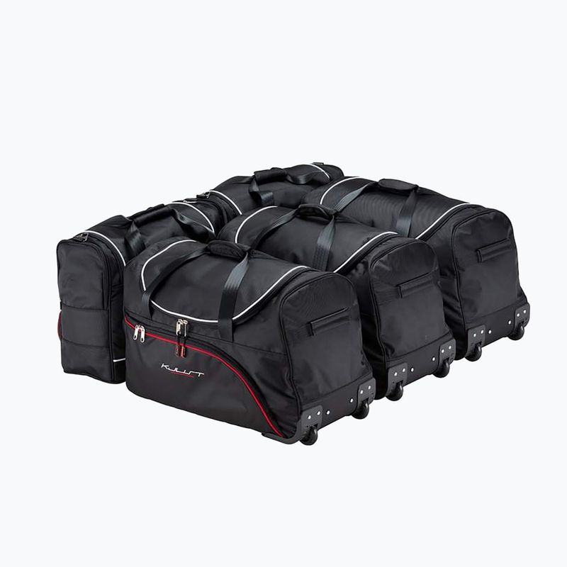 Bagažinės krepšių komplektas KJUST Mitsubishi Outlander 2012-2020 5 vnt. juodas 2