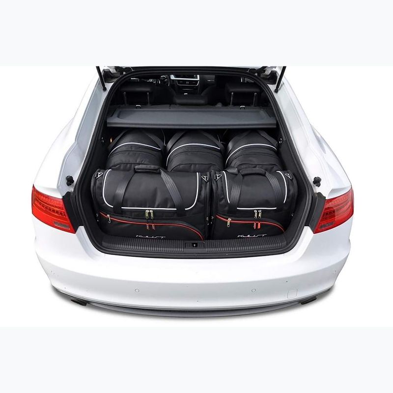 KJUST bagažinės krepšių rinkinys Audi A5 Sportback 2009-2016 5 vnt., juodos spalvos 17
