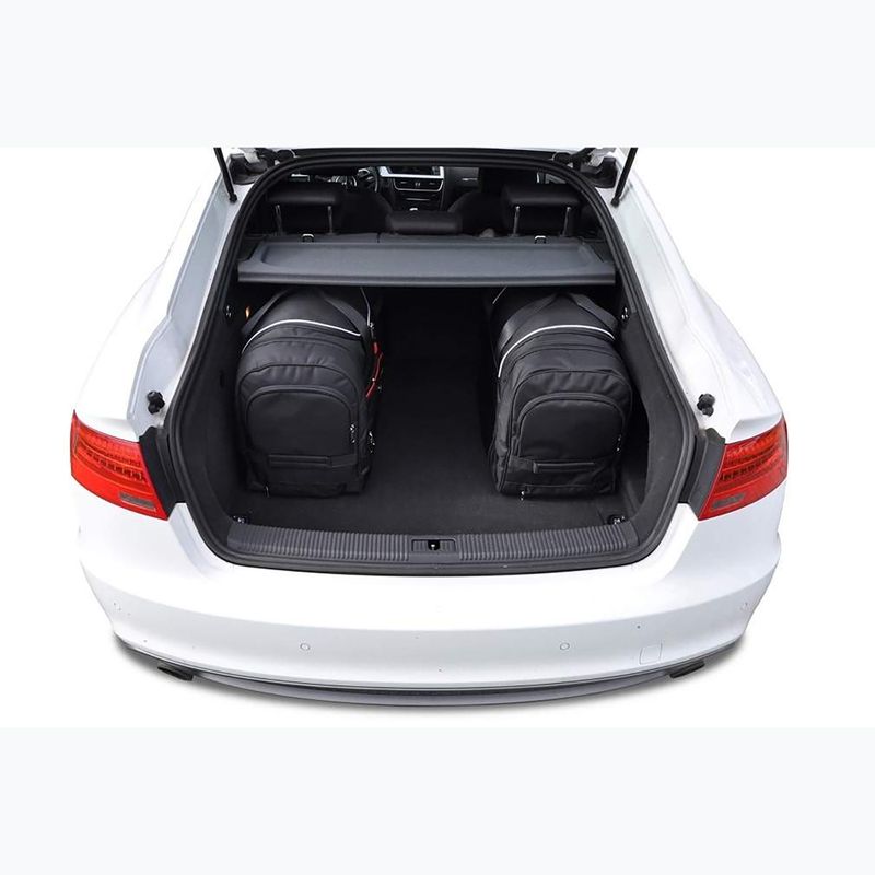 KJUST bagažinės krepšių rinkinys Audi A5 Sportback 2009-2016 5 vnt., juodos spalvos 20