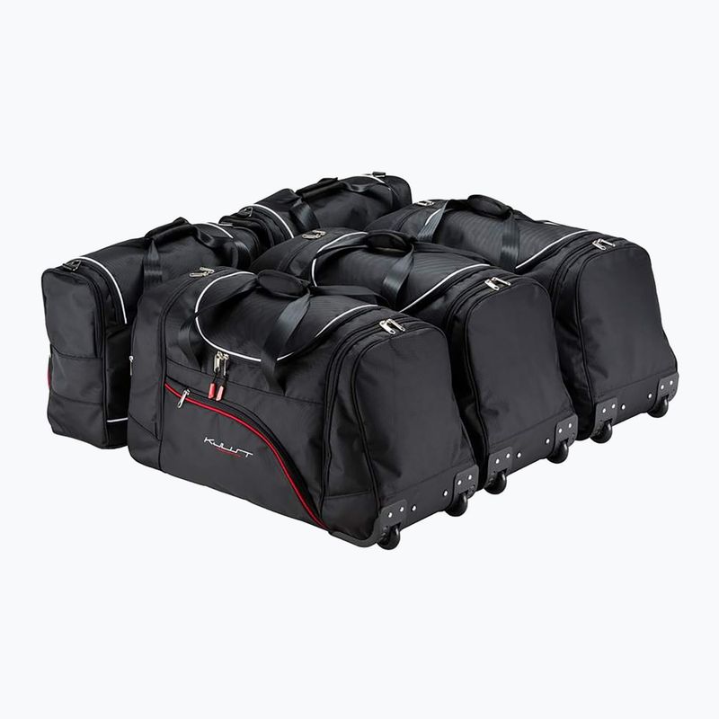 Bagažinės krepšių rinkinys KJUST Skoda Octavia Combi 2004-2013 5 vnt. Juodas 2