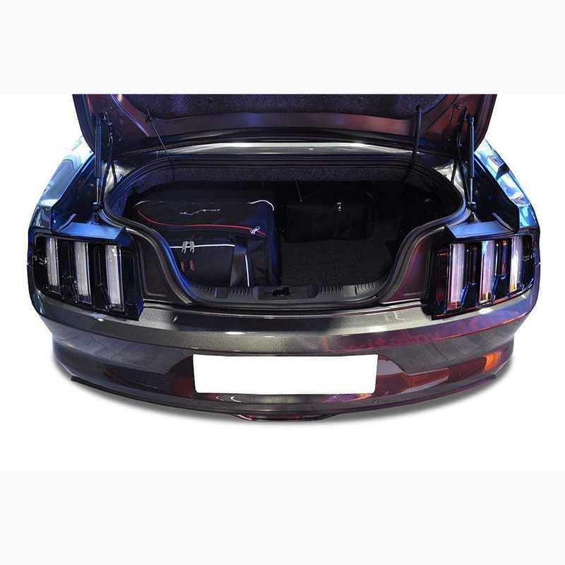 Bagažinės krepšių komplektas KJUST Ford Mustang Cabrio 2014-2023 4 vnt black 14