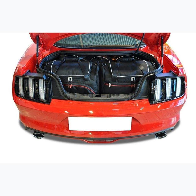 Bagažinės krepšių komplektas KJUST Ford Mustang Fastback 2014-2023 5 vnt black 17