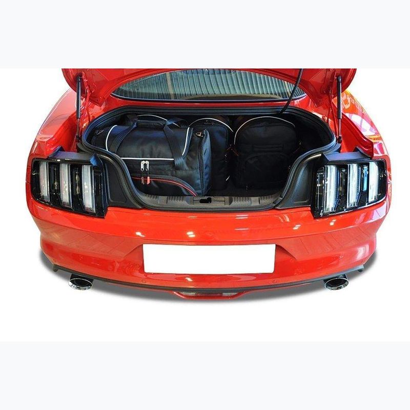 Bagažinės krepšių komplektas KJUST Ford Mustang Fastback 2014-2023 5 vnt black 18