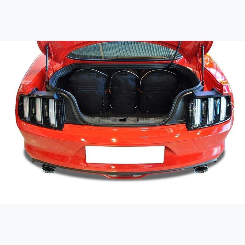 Bagažinės krepšių komplektas KJUST Ford Mustang Fastback 2014-2023 5 vnt black 19