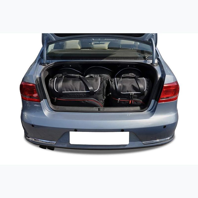 Bagažinės krepšių komplektas KJUST Volkswagen Passat Limousine 2010-2014 5 vnt. juodas 16