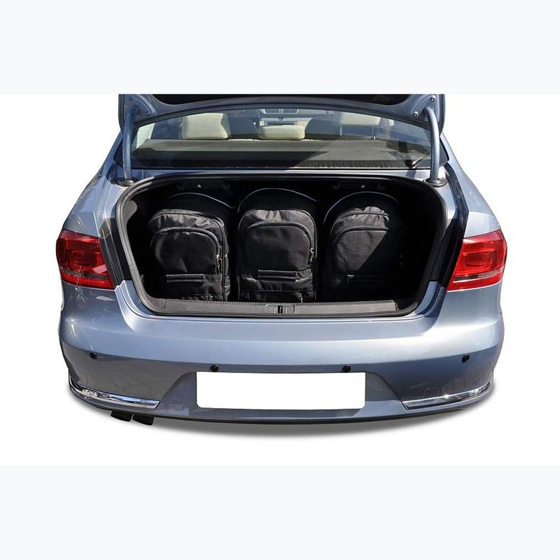 Bagažinės krepšių komplektas KJUST Volkswagen Passat Limousine 2010-2014 5 vnt. juodas 18