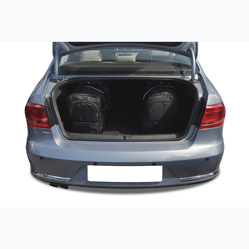 Bagažinės krepšių komplektas KJUST Volkswagen Passat Limousine 2010-2014 5 vnt. juodas 19