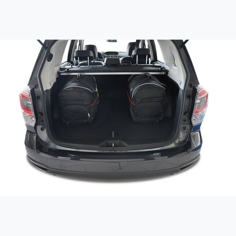 Bagažinės krepšių rinkinys KJUST Subaru Forester 2012-2018 5 vnt. Juodas 14