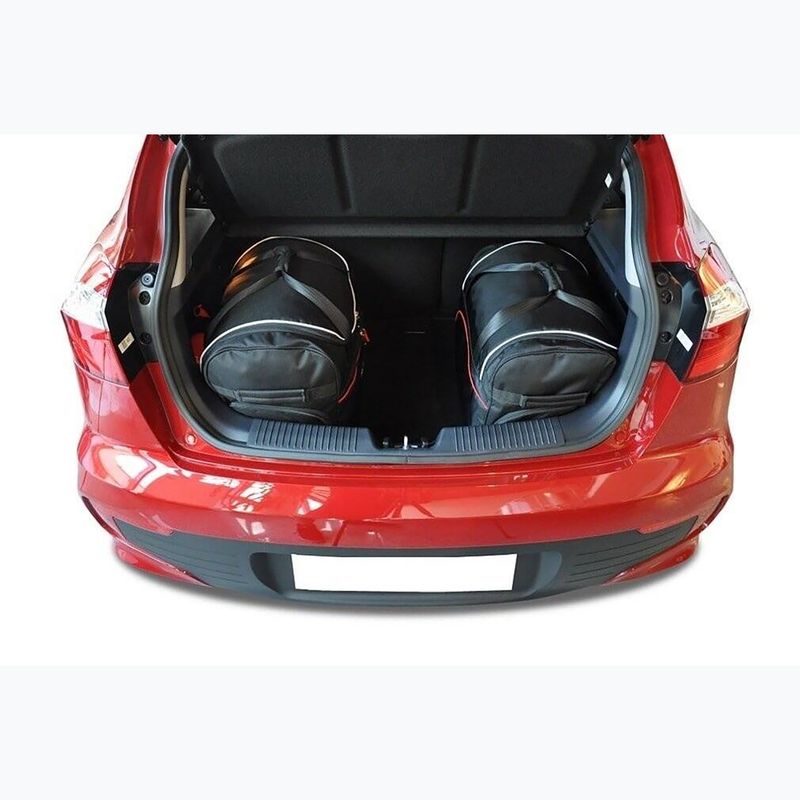 Bagažinės krepšių komplektas KJUST Kia Rio Hatchback 2011-2016 3 vnt black 11