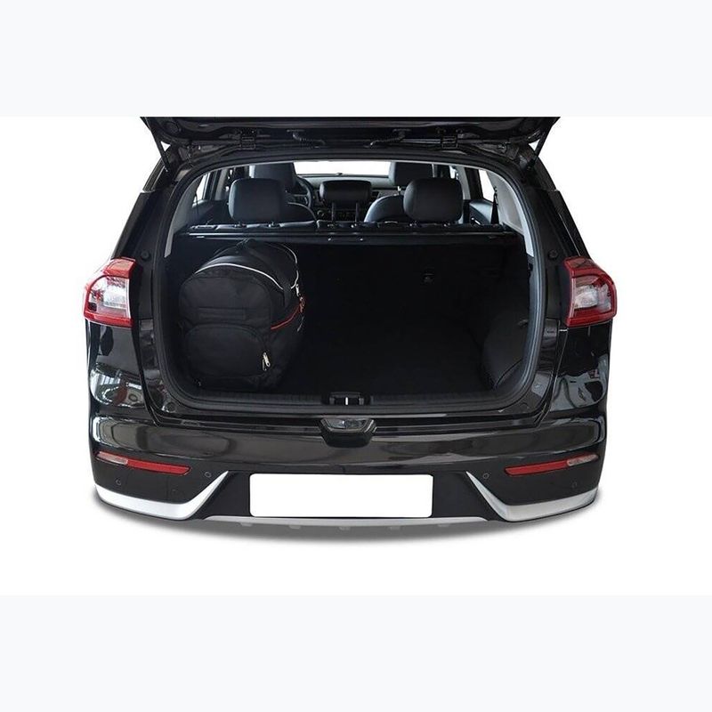 Bagažinės krepšių komplektas KJUST Kia Niro 2016-2022 3 vnt black 16