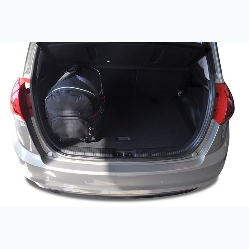Bagažinės krepšių komplektas KJUST Kia Venga 2009-2019 3 vnt black 12