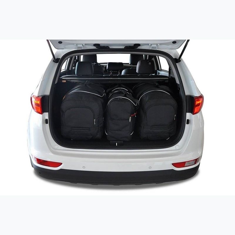 Bagažinės krepšių komplektas KJUST Kia Sportage 2016-2021 4 vnt black 11