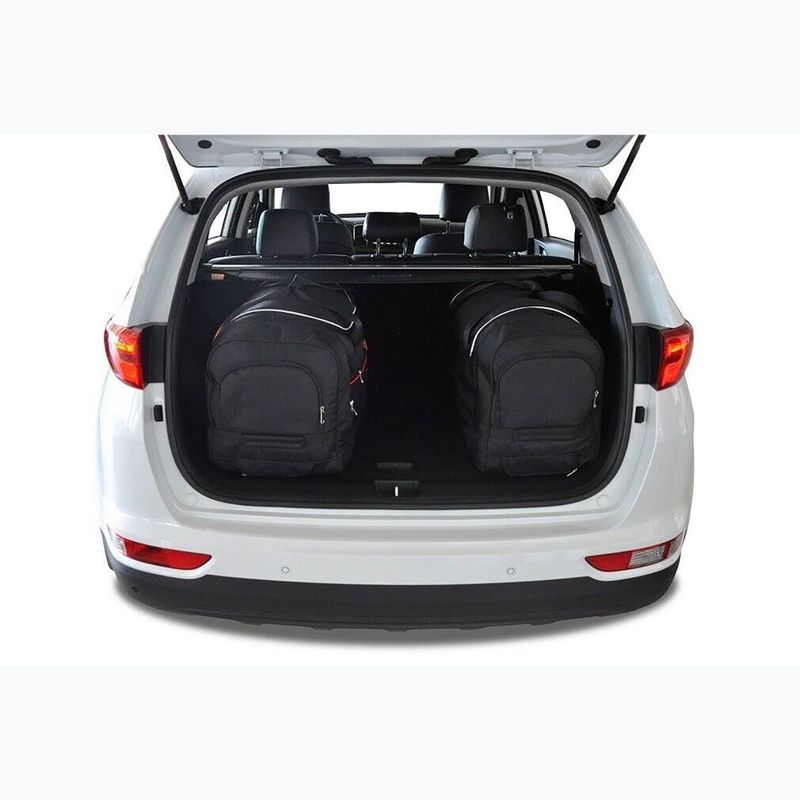 Bagažinės krepšių komplektas KJUST Kia Sportage 2016-2021 4 vnt black 13