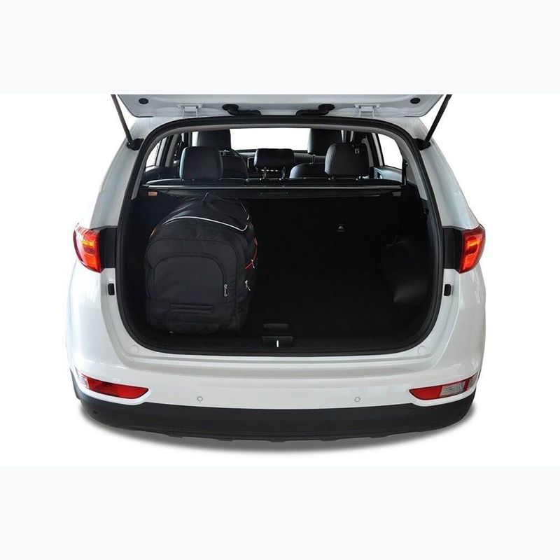 Bagažinės krepšių komplektas KJUST Kia Sportage 2016-2021 4 vnt black 14