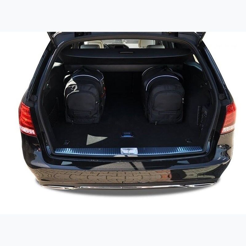 Bagažinės krepšių komplektas KJUST Mercedes-Benz E Combi 2009-2016 5 vnt. juodas 16
