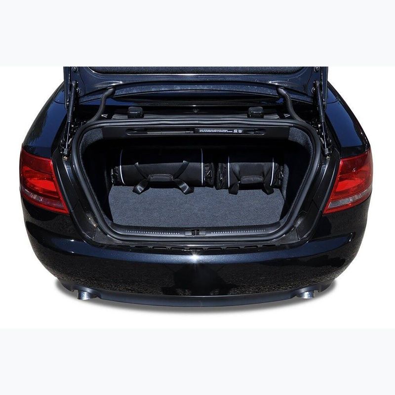 KJUST bagažinės krepšio komplektas Audi A4 Cabrio 2005-2009 4 vnt., juodas 17