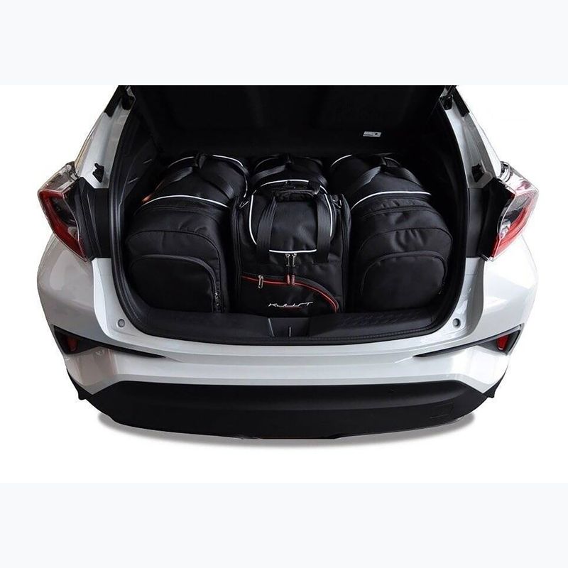 Bagažinės krepšių rinkinys KJUST Toyota C-Hr 2016-2023 4 vnt. Juodas 12