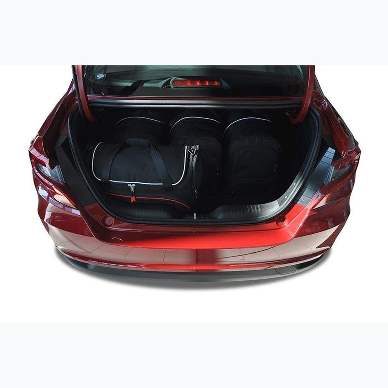 Bagažinės krepšių komplektas KJUST Fiat Tipo Limousine 2015+ 5 vnt black 14