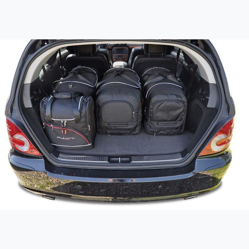 Bagažinės krepšių komplektas KJUST Mercedes-Benz R 2005-2012 6 vnt. juodas 14