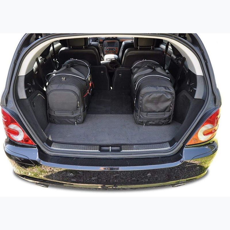 Bagažinės krepšių komplektas KJUST Mercedes-Benz R 2005-2012 6 vnt. juodas 16
