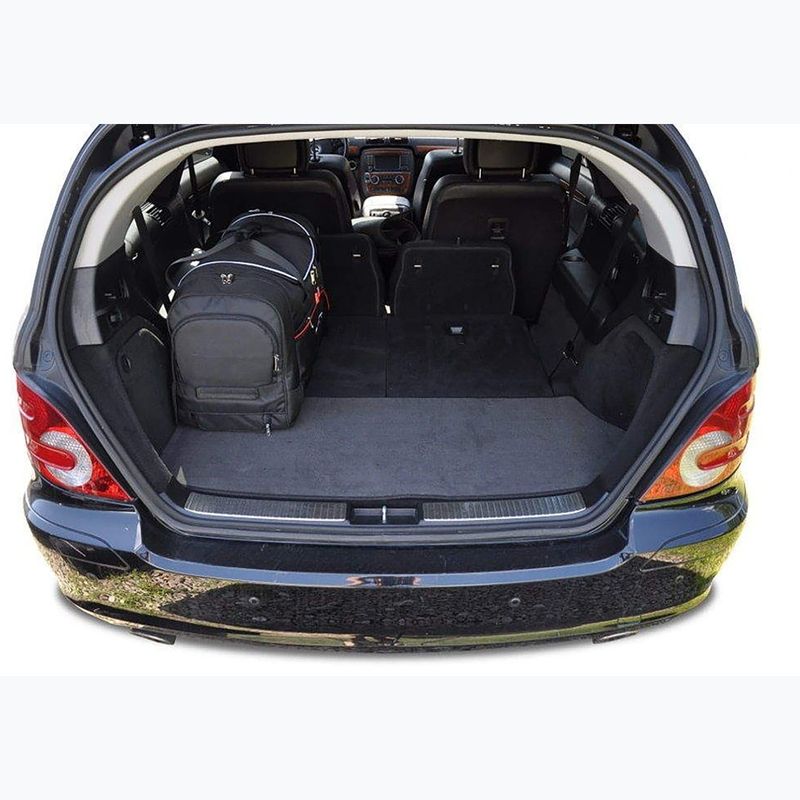 Bagažinės krepšių komplektas KJUST Mercedes-Benz R 2005-2012 6 vnt. juodas 17