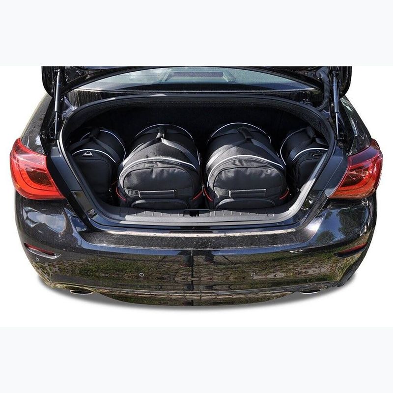 Bagažinės krepšių komplektas KJUST Infiniti Q70 Hybrid 2013-2018 4 vnt black 14