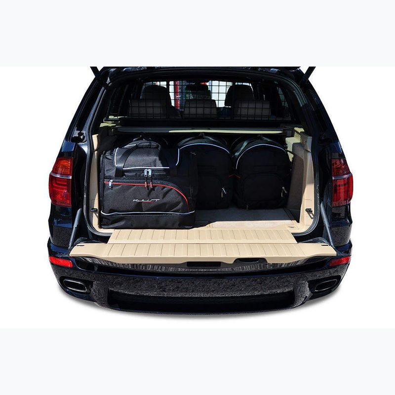 Bagažinės krepšių komplektas KJUST BMW X5 2006-2013 5 vnt black 14
