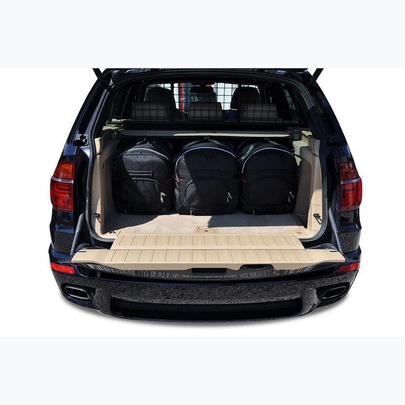 Bagažinės krepšių komplektas KJUST BMW X5 2006-2013 5 vnt black 15