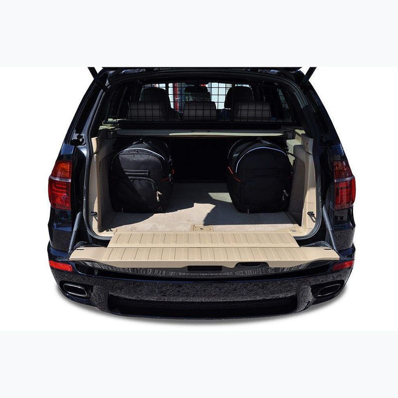 KJUST BMW X5 bagažinės krepšio komplektas 2006-2013 m. 5 vnt., juodas 16