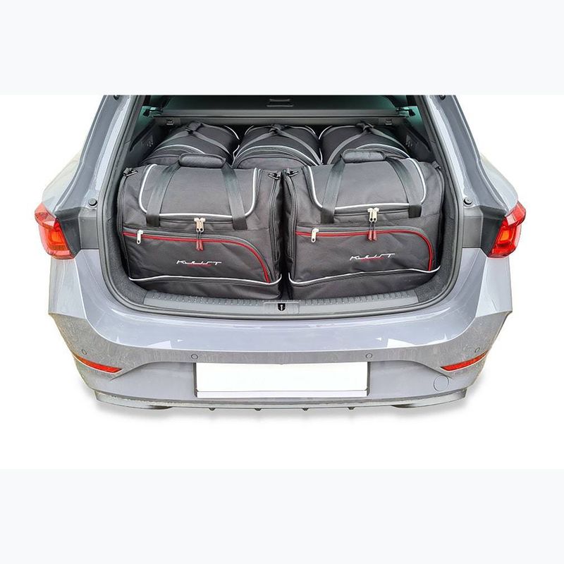 Bagažinės krepšių komplektas KJUST Cupra Leon St 2021+ 5 vnt black 13