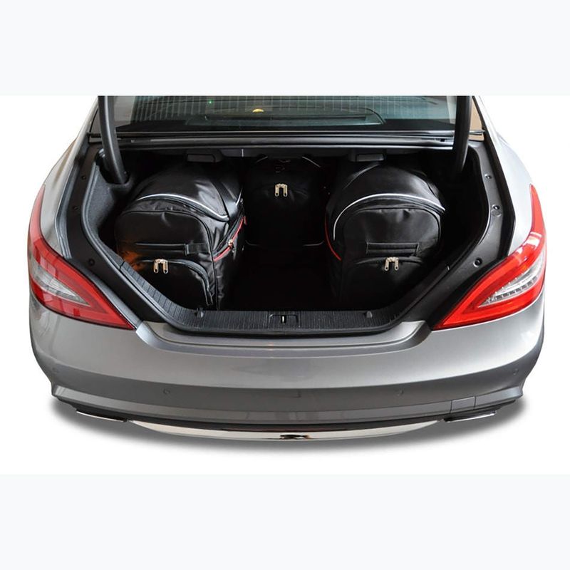 Bagažinės krepšių komplektas KJUST Mercedes-Benz Cls Coupe 2011-2017 4 vnt. juodas 12