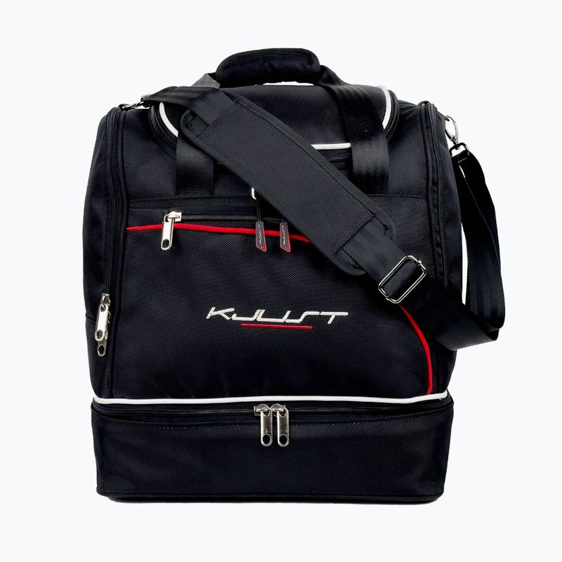 KJUST BMW Z4 2009-2016 bagažo skyriaus krepšių rinkinys 3 vnt., juodas 3