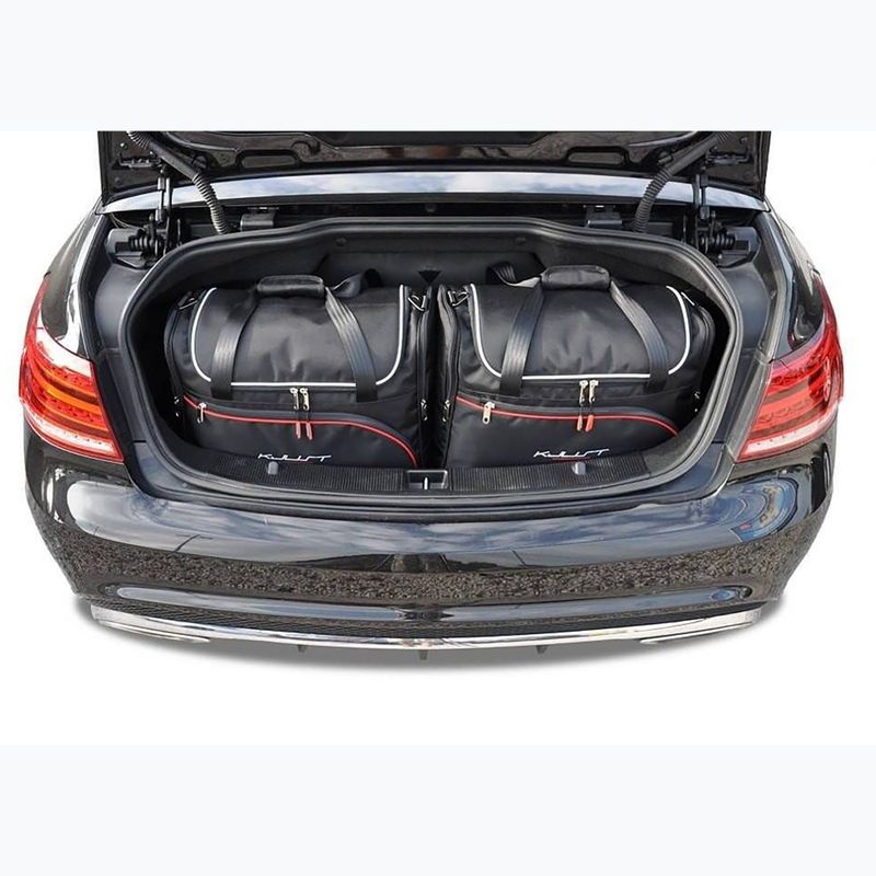 Bagažinės krpešių komplektas KJUST Mercedes-Benz E Cabrio 2009-2016 4 vnt. Juodas 10