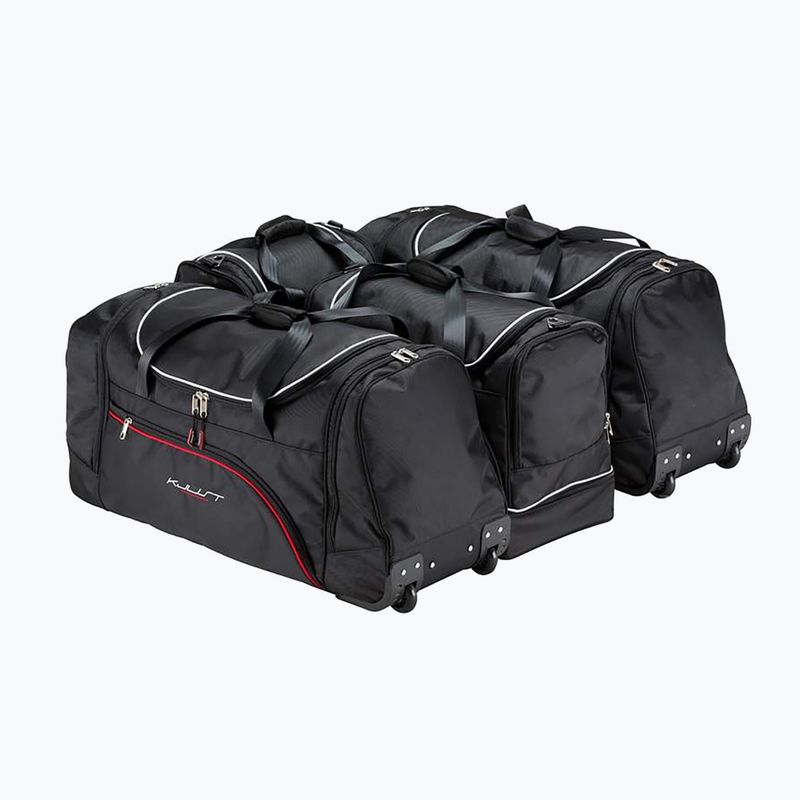 Bagažinės krepšių komplektas KJUST Citroen Berlingo 2008-2018 4 vnt black 2