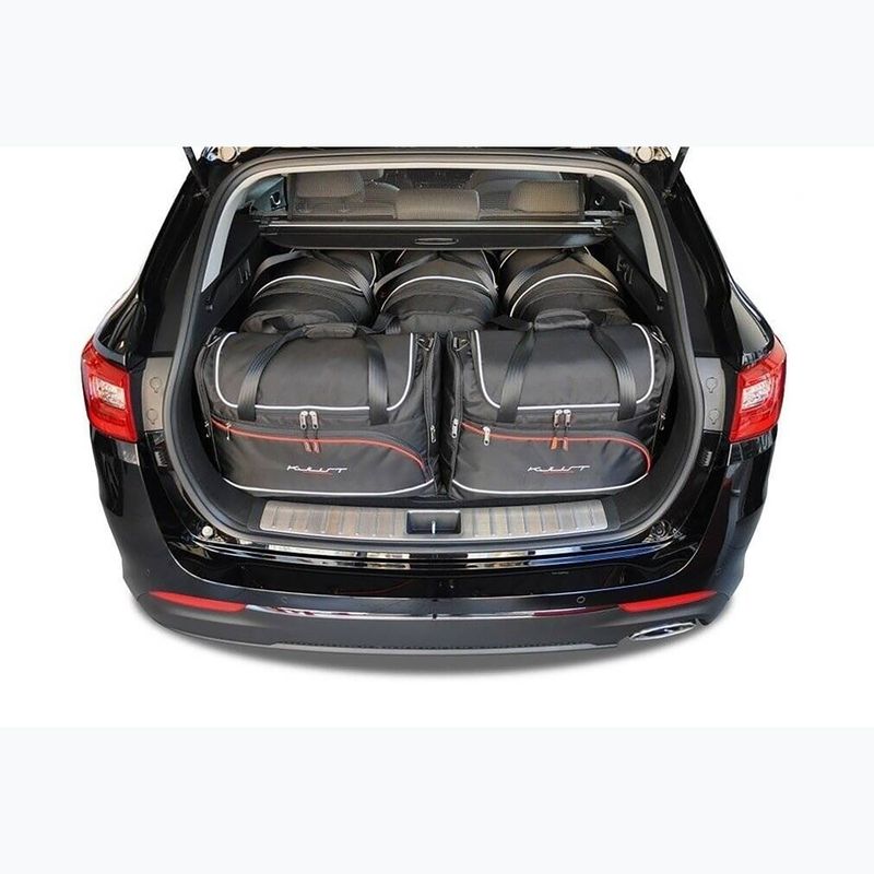 Bagažinės krepšių komplektas KJUST Kia Optima Kombi 2016-2019 5 vnt black 11