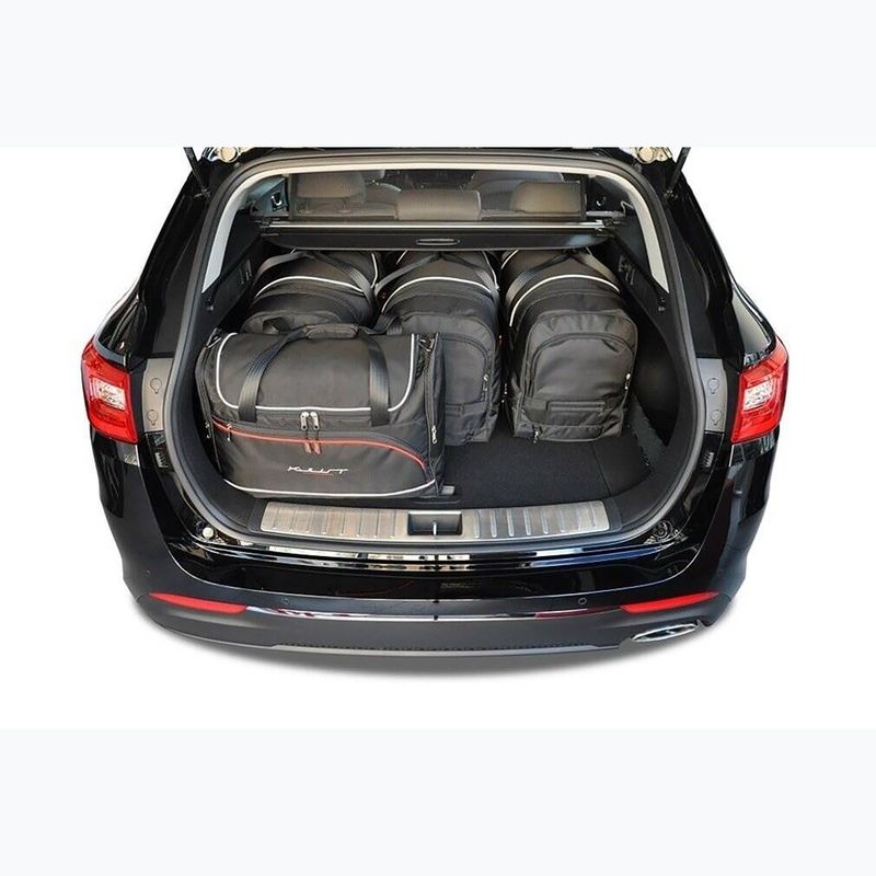 Bagažinės krepšių komplektas KJUST Kia Optima Kombi 2016-2019 5 vnt black 12