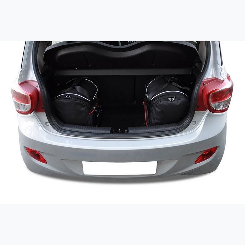 Bagažinės krepšių komplektas KJUST Hyundai I10 2013-2020 4 vnt black 12
