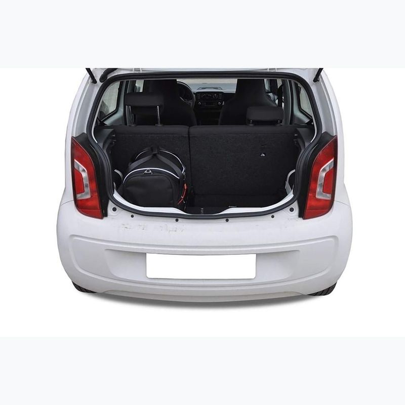 Bagažinės krepšių rinkinys KJUST Volkswagen Up! 2011-2023 3 vnt. juodas 12