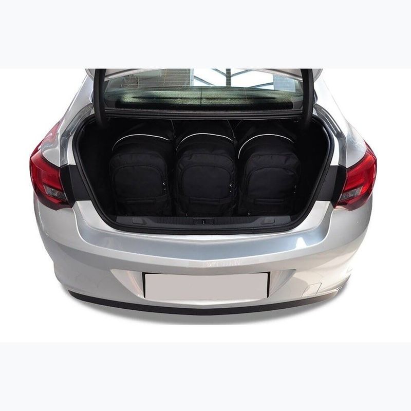 Bagažinės krepšių rinkinys KJUST Opel Astra Limousine 2012-2019 5 vnt. Juodas 13