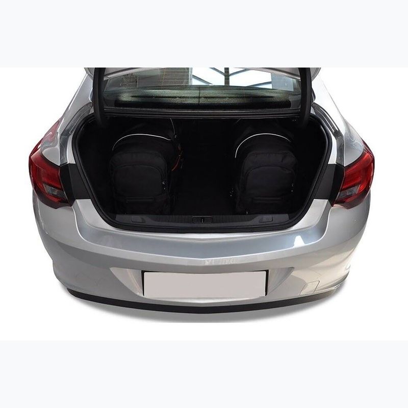 Bagažinės krepšių rinkinys KJUST Opel Astra Limousine 2012-2019 5 vnt. Juodas 14