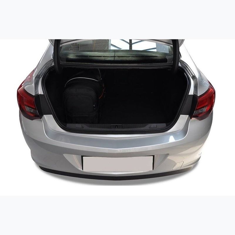 Bagažinės krepšių rinkinys KJUST Opel Astra Limousine 2012-2019 5 vnt. Juodas 15