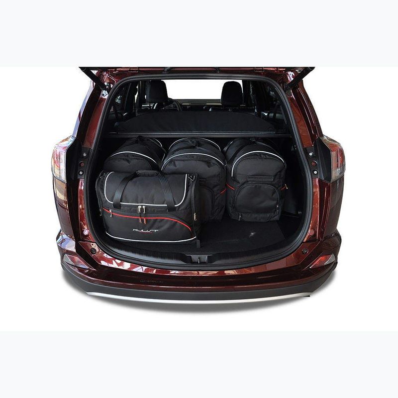 Bagažinės krepšių komplektas KJUST Toyota Rav4 2013-2018 5 vnt. juodas 15