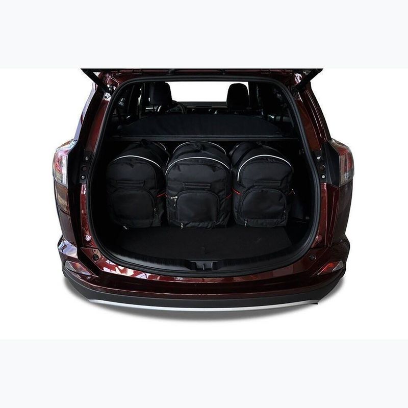 Bagažinės krepšių komplektas KJUST Toyota Rav4 2013-2018 5 vnt. juodas 16